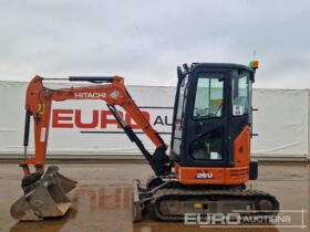 2021 Hitachi ZX26U-6 CLR Mini Excavators For Auction: Dromore – 21st & 22nd February 2025 @ 9:00am For Auction on 2025-02-22 full