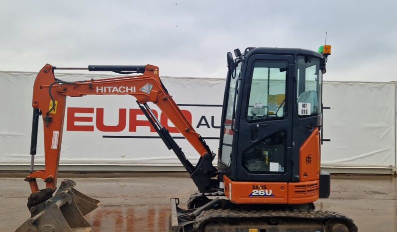 2021 Hitachi ZX26U-6 CLR Mini Excavators For Auction: Dromore – 21st & 22nd February 2025 @ 9:00am For Auction on 2025-02-22 full