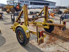 Seb International Single Axle Cable Reel Trailer Plant Trailers For Auction: Leeds – 5th, 6th, 7th & 8th March 2025 @ 8:00am full