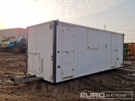 AJC All In One Twin Axle Welfare Unit, 3.75kVA Generator, W/C (Cannot Be Reconsigned) Containers For Auction: Leeds – 5th, 6th, 7th & 8th March 2025 @ 8:00am