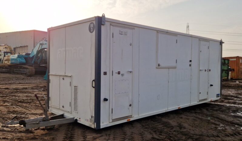 AJC All In One Twin Axle Welfare Unit, 3.75kVA Generator, W/C (Cannot Be Reconsigned) Containers For Auction: Leeds – 5th, 6th, 7th & 8th March 2025 @ 8:00am