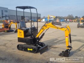 Unused 2024 JPC HT12 Micro Excavators For Auction: Leeds – 5th, 6th, 7th & 8th March 2025 @ 8:00am full