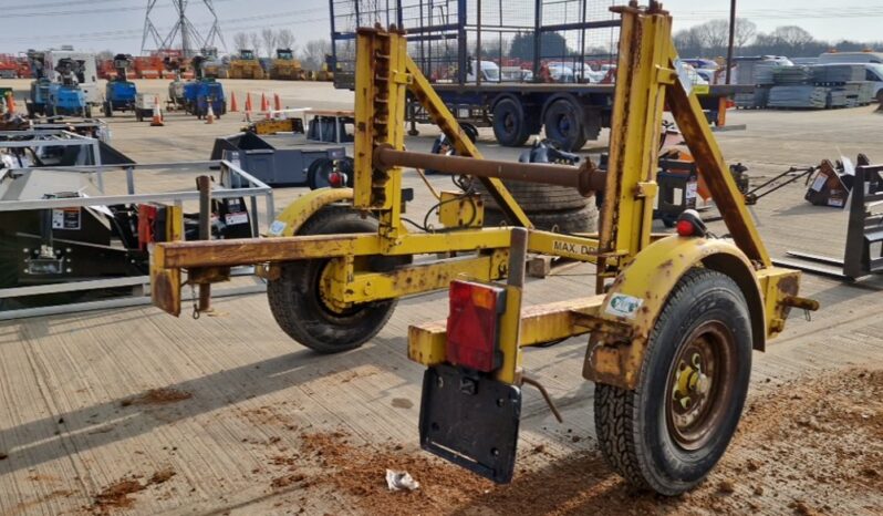 Seb International Single Axle Cable Reel Trailer Plant Trailers For Auction: Leeds – 5th, 6th, 7th & 8th March 2025 @ 8:00am full