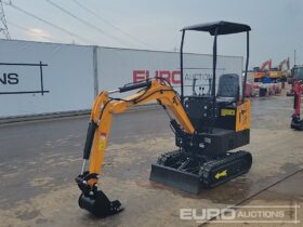 Unused 2024 JPC HT12 Micro Excavators For Auction: Leeds – 5th, 6th, 7th & 8th March 2025 @ 8:00am