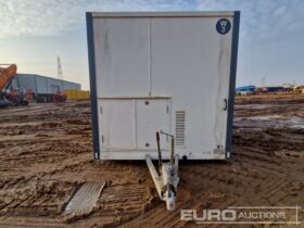 AJC All In One Twin Axle Welfare Unit, 3.75kVA Generator, W/C (Cannot Be Reconsigned) Containers For Auction: Leeds – 5th, 6th, 7th & 8th March 2025 @ 8:00am full