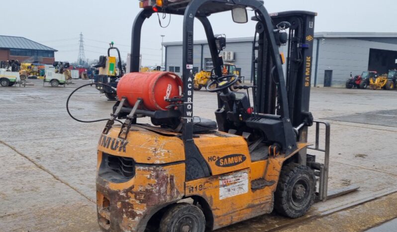 Samuk R18D Forklifts For Auction: Leeds – 5th, 6th, 7th & 8th March 2025 @ 8:00am full