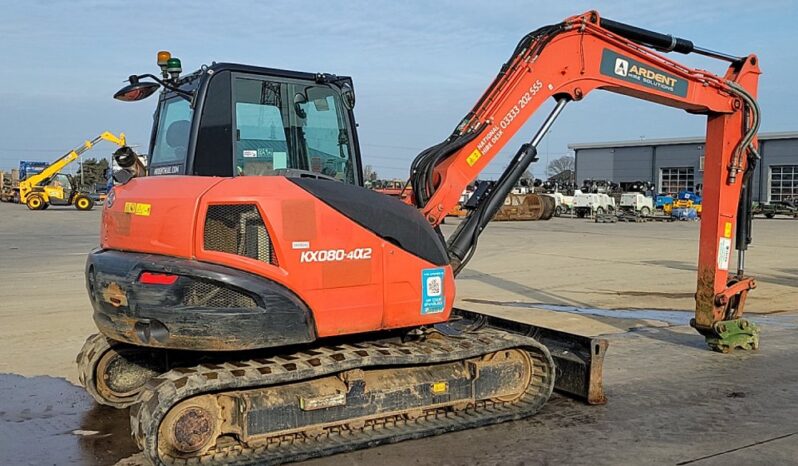 2020 Kubota KX080-4A2 6 Ton+ Excavators For Auction: Leeds – 5th, 6th, 7th & 8th March 2025 @ 8:00am full