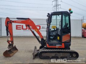 2016 Kubota U27-4 Mini Excavators For Auction: Leeds – 5th, 6th, 7th & 8th March 2025 @ 8:00am full