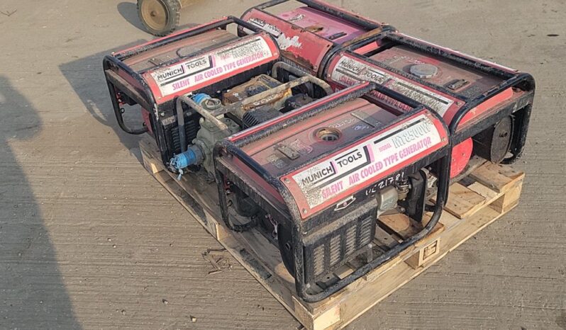 Munich tools MT8500W Generators For Auction: Leeds – 5th, 6th, 7th & 8th March 2025 @ 8:00am