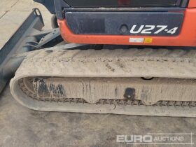 2017 Kubota U27-4 Mini Excavators For Auction: Leeds – 5th, 6th, 7th & 8th March 2025 @ 8:00am full