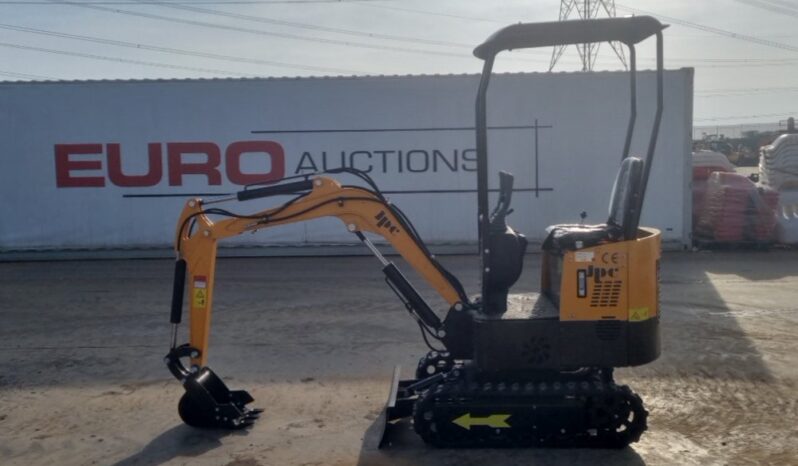 Unused 2024 JPC HT12 Micro Excavators For Auction: Leeds – 5th, 6th, 7th & 8th March 2025 @ 8:00am full