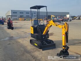 Unused 2024 JPC HT12 Micro Excavators For Auction: Leeds – 5th, 6th, 7th & 8th March 2025 @ 8:00am full