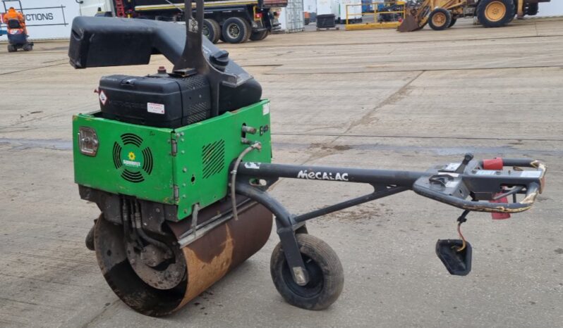 Mecalac Single Drum Vibrating Pedestrian Roller Asphalt / Concrete Equipment For Auction: Leeds – 5th, 6th, 7th & 8th March 2025 @ 8:00am full