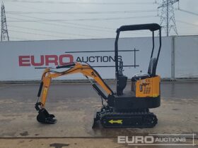 Unused 2024 JPC HT12 Micro Excavators For Auction: Leeds – 5th, 6th, 7th & 8th March 2025 @ 8:00am full