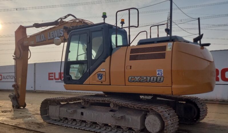 2016 Case CX210D 20 Ton+ Excavators For Auction: Leeds – 5th, 6th, 7th & 8th March 2025 @ 8:00am full