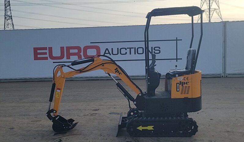 Unused 2024 JPC HT12 Micro Excavators For Auction: Leeds – 5th, 6th, 7th & 8th March 2025 @ 8:00am full