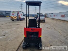 Unused 2024 JPC HT12 Micro Excavators For Auction: Leeds – 5th, 6th, 7th & 8th March 2025 @ 8:00am full