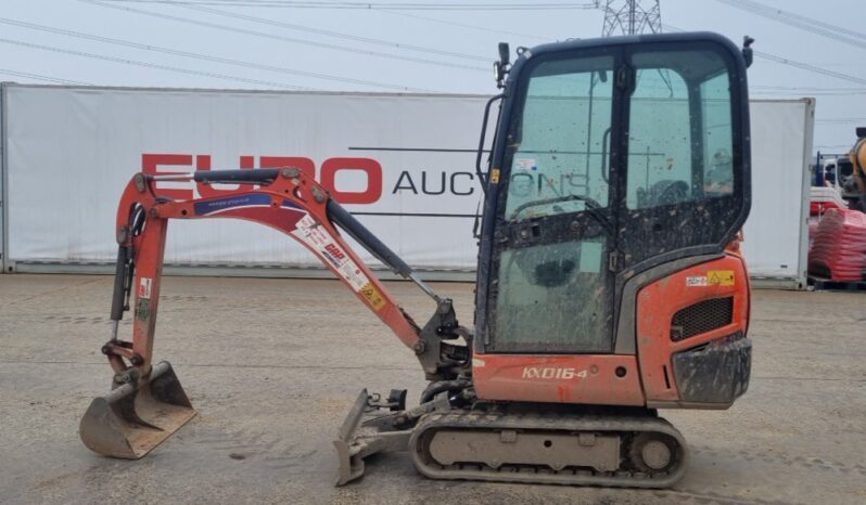 2017 Kubota KX016-4 Mini Excavators For Auction: Leeds – 5th, 6th, 7th & 8th March 2025 @ 8:00am full