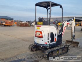 2021 Bobcat E17Z Mini Excavators For Auction: Leeds – 5th, 6th, 7th & 8th March 2025 @ 8:00am full