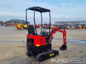 Unused 2024 JPC HT12 Micro Excavators For Auction: Leeds – 5th, 6th, 7th & 8th March 2025 @ 8:00am full