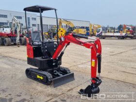 Unused 2024 JPC HT12 Micro Excavators For Auction: Leeds – 5th, 6th, 7th & 8th March 2025 @ 8:00am full