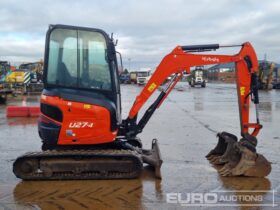 2020 Kubota U27-4 Mini Excavators For Auction: Leeds – 5th, 6th, 7th & 8th March 2025 @ 8:00am full