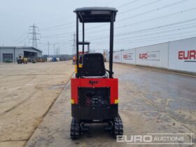 Unused 2024 JPC HT12 Micro Excavators For Auction: Leeds – 5th, 6th, 7th & 8th March 2025 @ 8:00am full