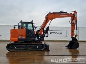 2022 Hitachi ZX85USB-6 6 Ton+ Excavators For Auction: Dromore – 21st & 22nd February 2025 @ 9:00am For Auction on 2025-02-22 full