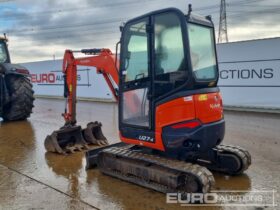 2020 Kubota U27-4 Mini Excavators For Auction: Leeds – 5th, 6th, 7th & 8th March 2025 @ 8:00am full