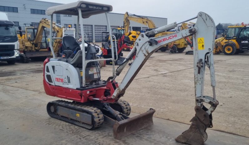 2021 Takeuchi TB216 Mini Excavators For Auction: Leeds – 5th, 6th, 7th & 8th March 2025 @ 8:00am full