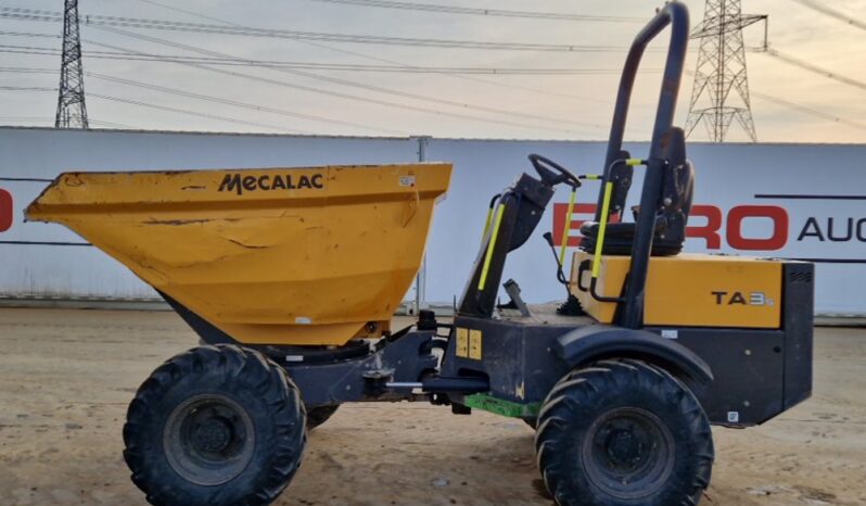 Mecalac TA3S Site Dumpers For Auction: Leeds – 5th, 6th, 7th & 8th March 2025 @ 8:00am full