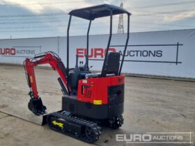 Unused 2024 JPC HT12 Micro Excavators For Auction: Leeds – 5th, 6th, 7th & 8th March 2025 @ 8:00am full