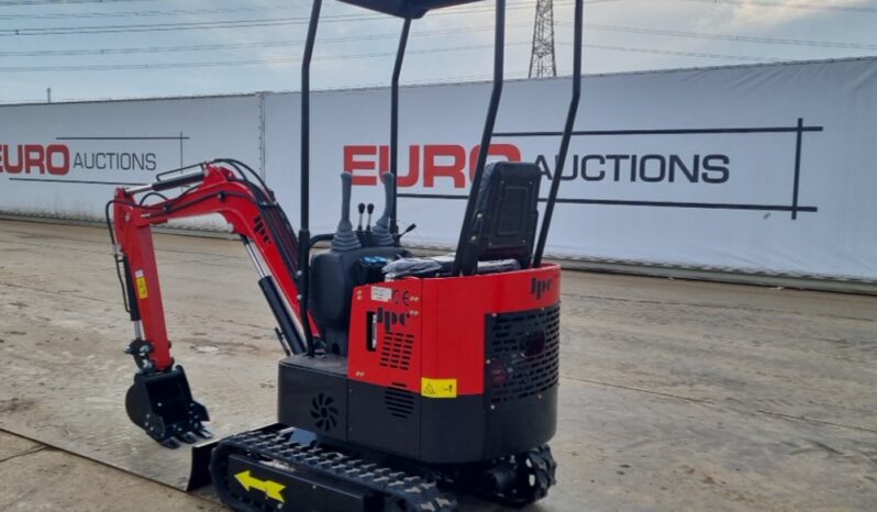 Unused 2024 JPC HT12 Micro Excavators For Auction: Leeds – 5th, 6th, 7th & 8th March 2025 @ 8:00am full