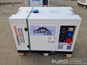 Unused 2024 Compal Power VG-R110 Generators For Auction: Leeds – 5th, 6th, 7th & 8th March 2025 @ 8:00am full