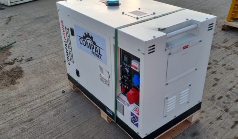 Unused 2024 Compal Power VG-R110 Generators For Auction: Leeds – 5th, 6th, 7th & 8th March 2025 @ 8:00am