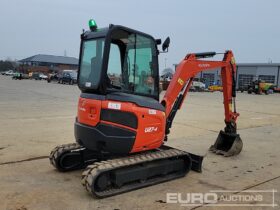 2015 Kubota U27-4 Mini Excavators For Auction: Leeds – 5th, 6th, 7th & 8th March 2025 @ 8:00am full