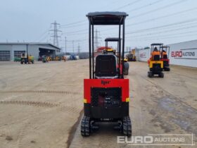 Unused 2024 JPC HT12 Micro Excavators For Auction: Leeds – 5th, 6th, 7th & 8th March 2025 @ 8:00am full