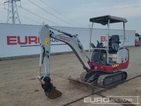 2021 Takeuchi TB216 Mini Excavators For Auction: Leeds – 5th, 6th, 7th & 8th March 2025 @ 8:00am