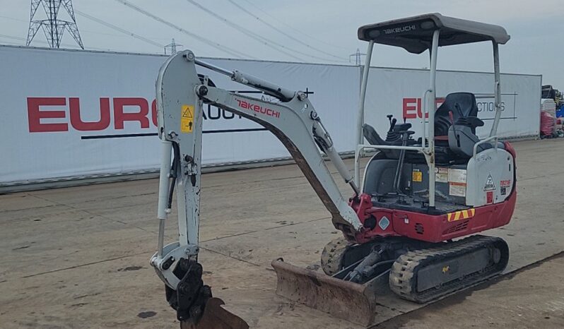 2021 Takeuchi TB216 Mini Excavators For Auction: Leeds – 5th, 6th, 7th & 8th March 2025 @ 8:00am