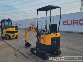 Unused 2024 JPC HT12 Micro Excavators For Auction: Leeds – 5th, 6th, 7th & 8th March 2025 @ 8:00am full