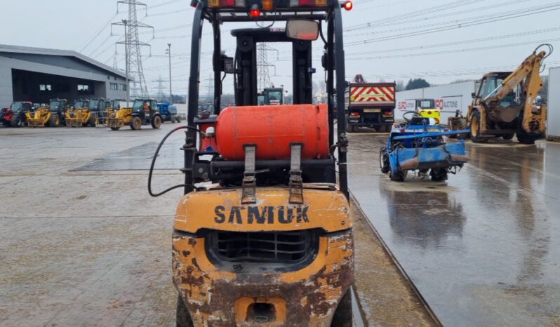 Samuk R18D Forklifts For Auction: Leeds – 5th, 6th, 7th & 8th March 2025 @ 8:00am full