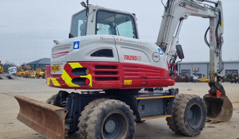 2014 Takeuchi TB295W Wheeled Excavators For Auction: Leeds – 5th, 6th, 7th & 8th March 2025 @ 8:00am full