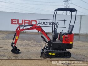 Unused 2024 JPC HT12 Micro Excavators For Auction: Leeds – 5th, 6th, 7th & 8th March 2025 @ 8:00am full