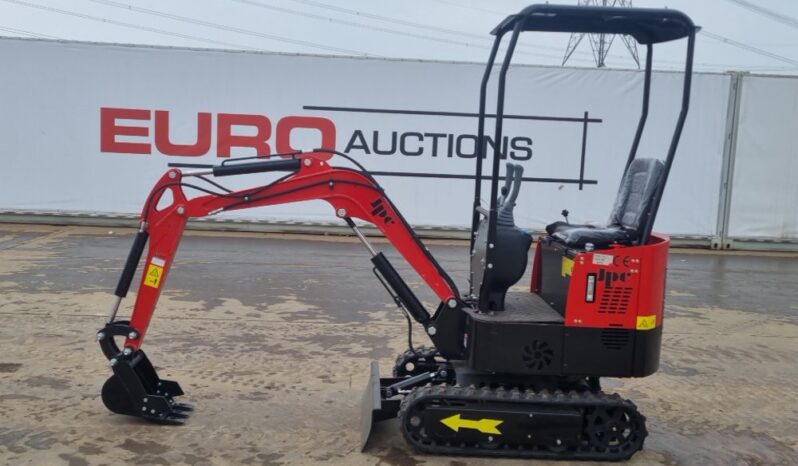 Unused 2024 JPC HT12 Micro Excavators For Auction: Leeds – 5th, 6th, 7th & 8th March 2025 @ 8:00am full