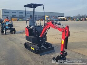 Unused 2024 JPC HT12 Micro Excavators For Auction: Leeds – 5th, 6th, 7th & 8th March 2025 @ 8:00am full