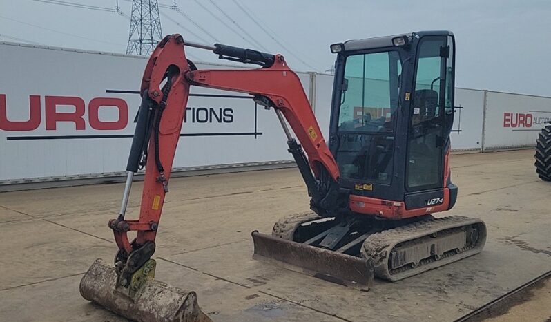 2017 Kubota U27-4 Mini Excavators For Auction: Leeds – 5th, 6th, 7th & 8th March 2025 @ 8:00am