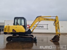 Hyundai R55-7 Mini Excavators For Auction: Dromore – 21st & 22nd February 2025 @ 9:00am For Auction on 2025-02-22 full