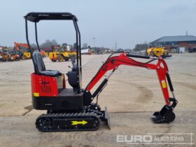 Unused 2024 JPC HT12 Micro Excavators For Auction: Leeds – 5th, 6th, 7th & 8th March 2025 @ 8:00am full