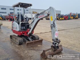 2021 Takeuchi TB216 Mini Excavators For Auction: Leeds – 5th, 6th, 7th & 8th March 2025 @ 8:00am full