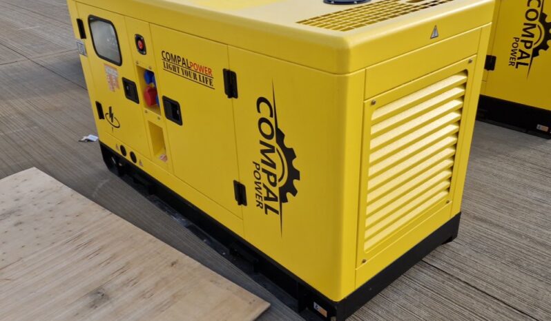 Unused 2024 Compal Power VG-R30 Generators For Auction: Leeds – 5th, 6th, 7th & 8th March 2025 @ 8:00am